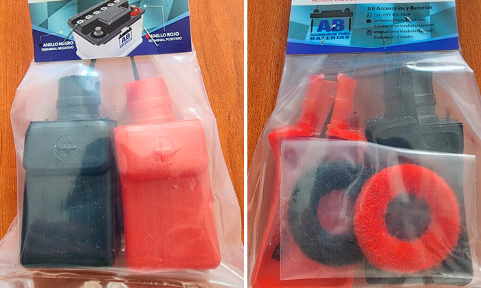 Protector de bornes más anillo antisulfatante